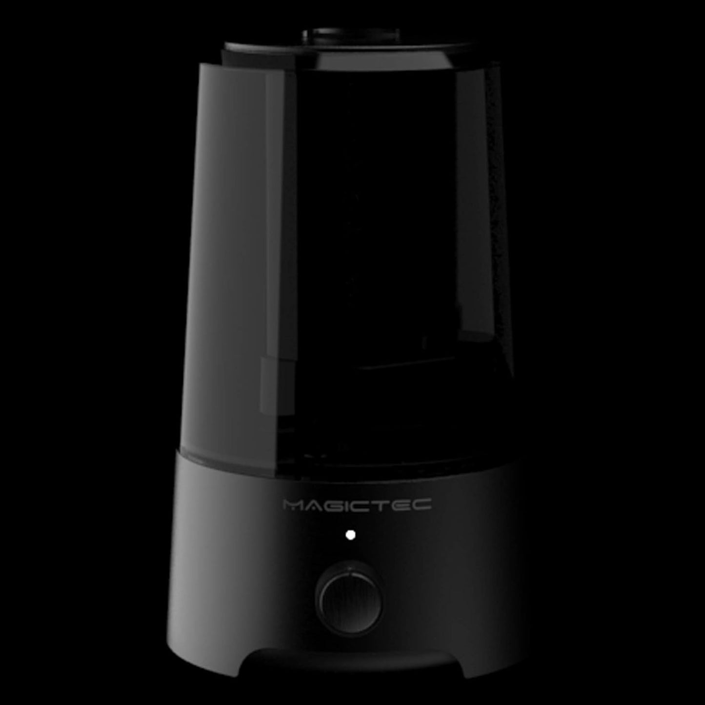 Cool Mist Humidifier, Magictec 2.5L Bedroom Essential Humidifier Diffuser, Baby Humidifier with Adjustable Mist Output, Auto Shut Off, Super Quiet 360° Nozzle- Lasts Up to 24 Hours BLACK